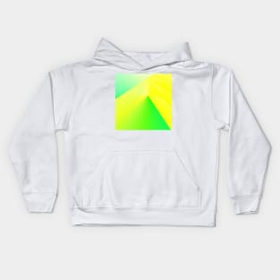 yellow orange green abstract texture Kids Hoodie